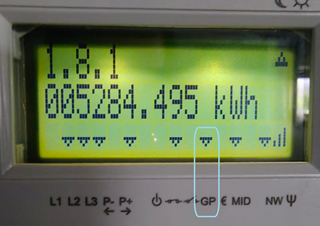 Digital meter dispaly