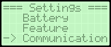 Menu Communication